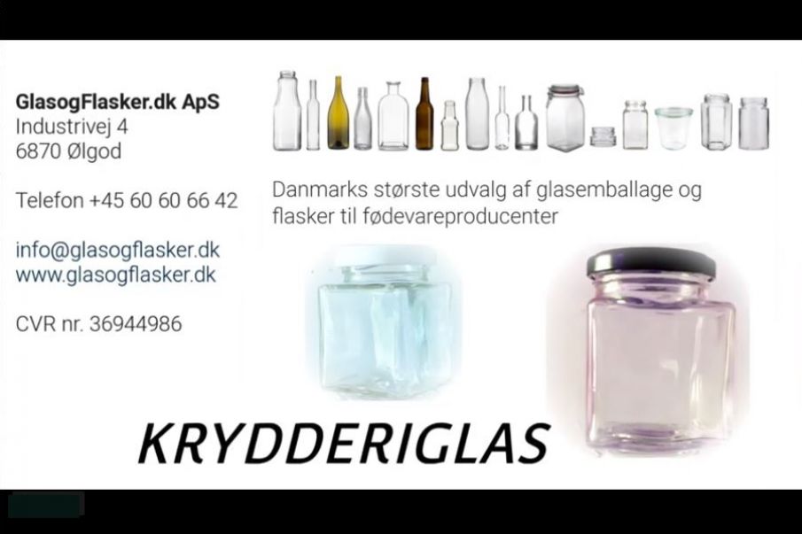 KVADRATISK GLAS