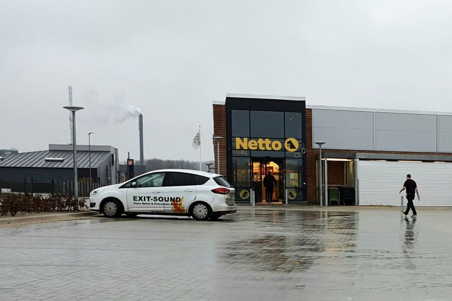 Indslag fra Netto Ølgod..