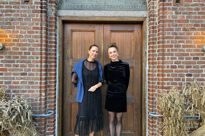 Billeder fra intim koncert med Mathilde Falch i Bejsnap Kirke