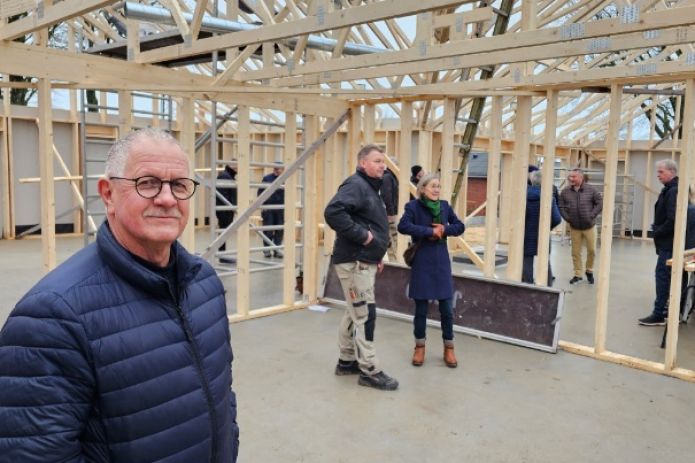 I dag var der rejsegilde i Ahornparken i Ølgod, en festdag for fremtiden