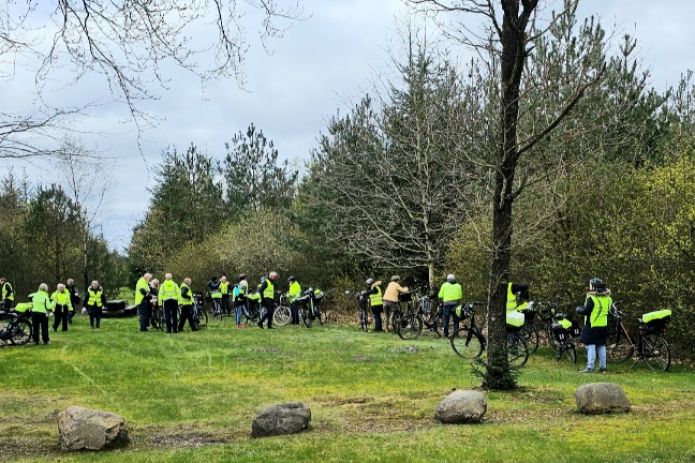 Var med "Tistrup Cykler Sammen" på en tur fra Tistrup til Karlsgårdeværket