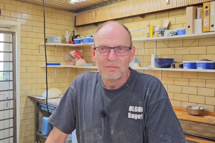 Reception – Hans Ellegaard Simonsen, 40 år som bager og 20 år med Ølgod Bageri!