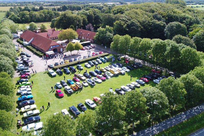 Enorm opbakning til det årlige biltræf hos Tistrup Autoservice 2025.