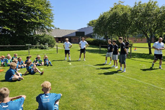 Indslag fra HTS fodboldskole 2025.