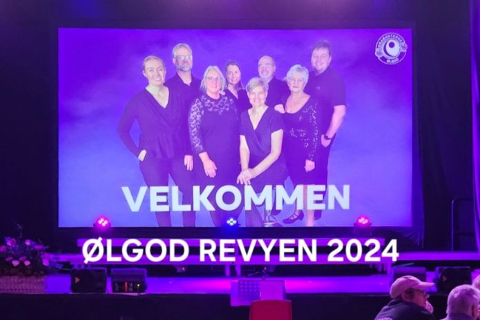 Indslag fra Ølgod Revyen 2024.