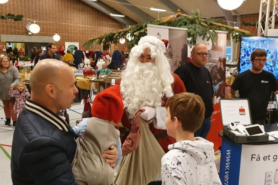 Billeder fra Julemesse i Helle Hallen