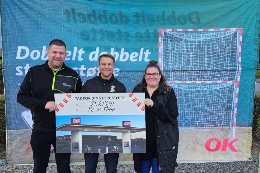 Små 40.000 kr. til TB’s og THGU’s ungdom.