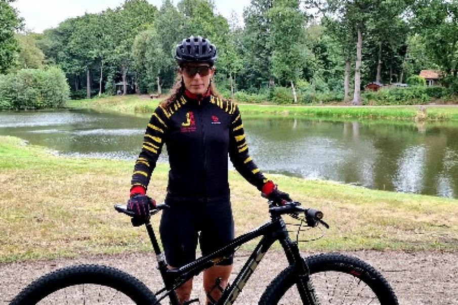 Janni spangsberg fra Tistrup er udtaget til WM i MTB Marathon i Haderslev den 17. September.