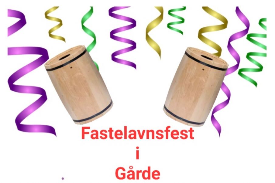 Fastelavnsfest i Gårde 18. februar kl.14.
