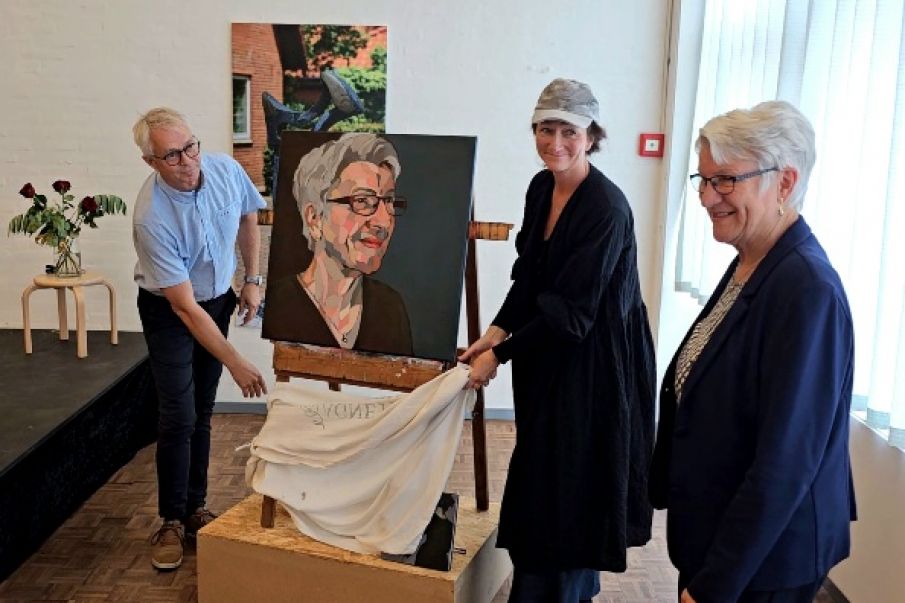 I dag var der åbning af kulturdagene i Ølgod 2023 samt uddeling af Erhvervs- og Kulturprisen.
