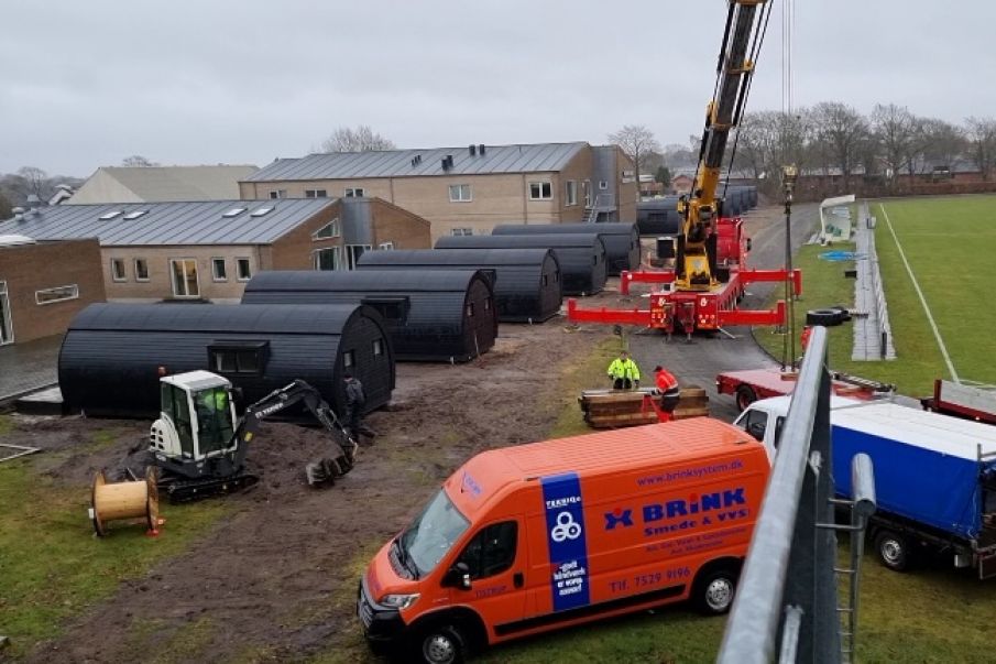 Så blev den sidste NaturSuite monteret ved Ringkøbing-Skjern Kulturcenter Skjern i dag.