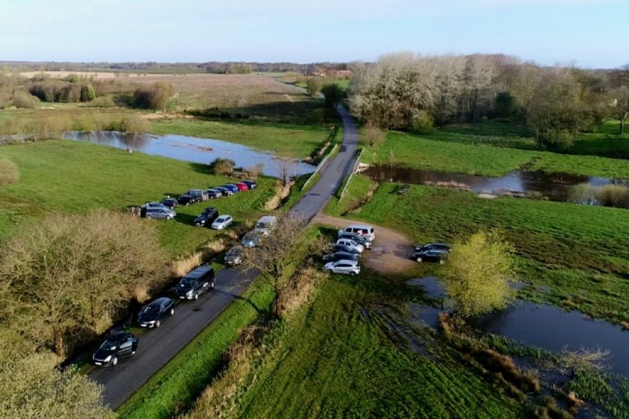 Tirsdag den 16. april 2024 startede årets laksefiskeri i Varde Å