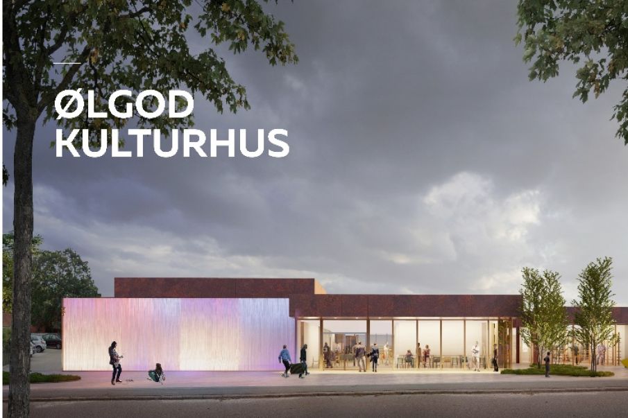 Fest til støtte for det nye kulturhus i Ølgod