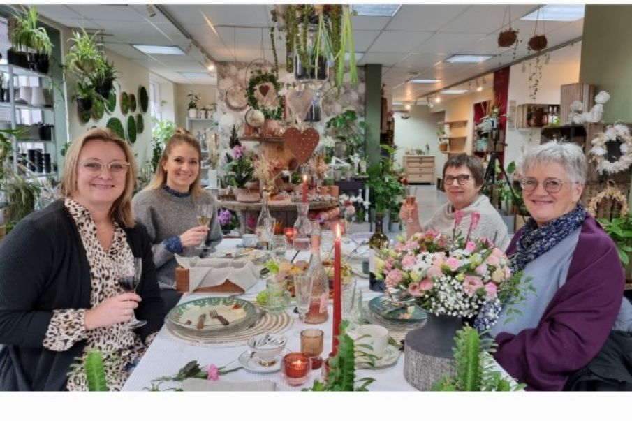 Valentinsdag hos Blomster Hjørnet 