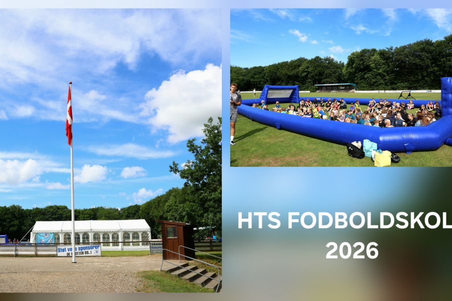 Næsten 100 børn til HTS Fodboldskole – en uge fyldt med fodbold, fællesskab og sjov