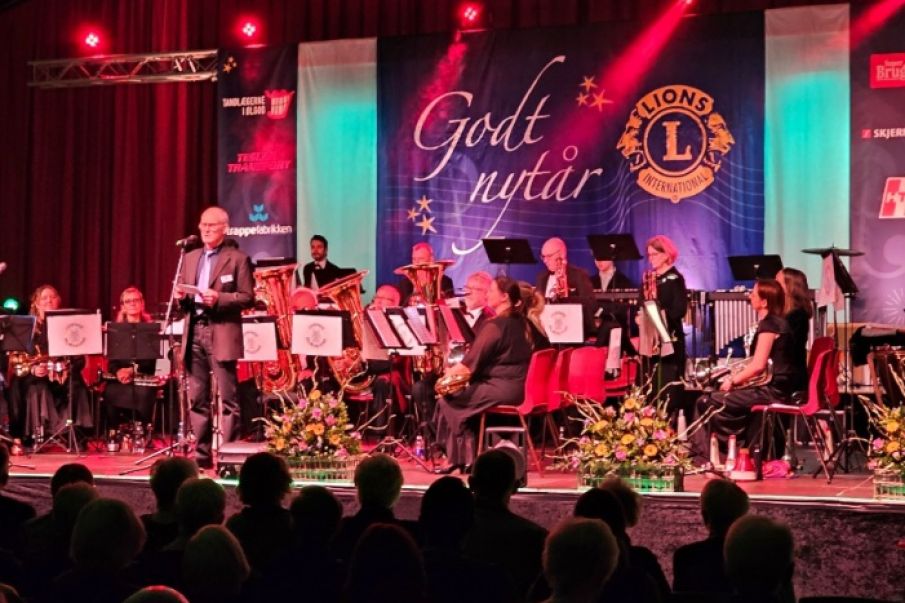 Nytårskoncert i Ølgod - Lions Club imponerer med et stjernespækket program