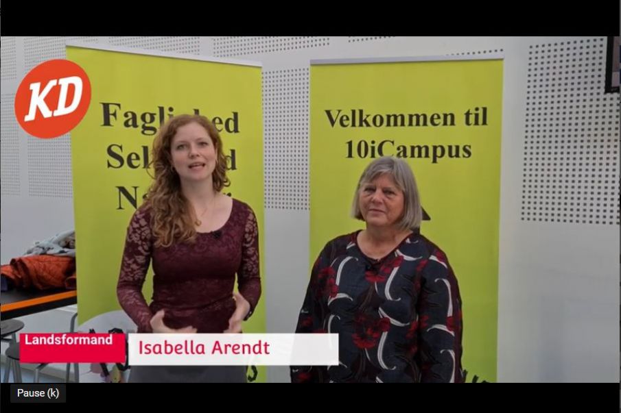 KD tourbus og landsformandIsabella Arendt besøgte Varde kommune.