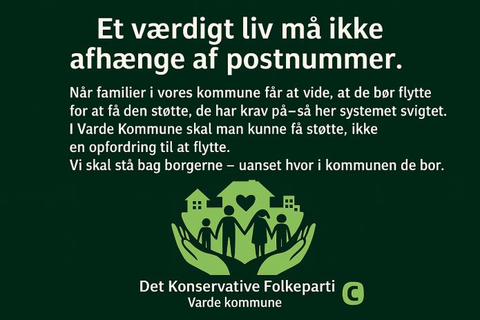 ET VÆRDIGT LIV FOR ALLE