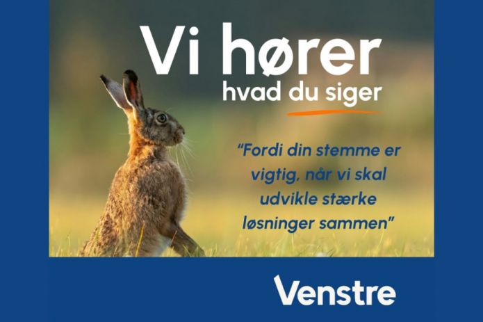 Vi hører, hvad du siger