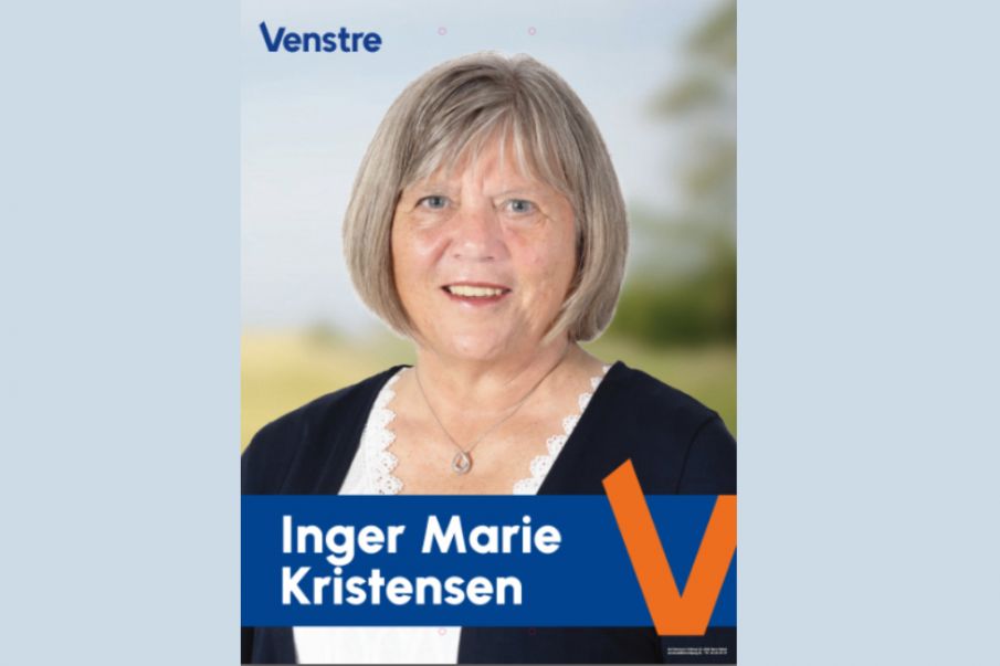Kandidat til KV25 - Venstre – Inger Marie Kristensen 