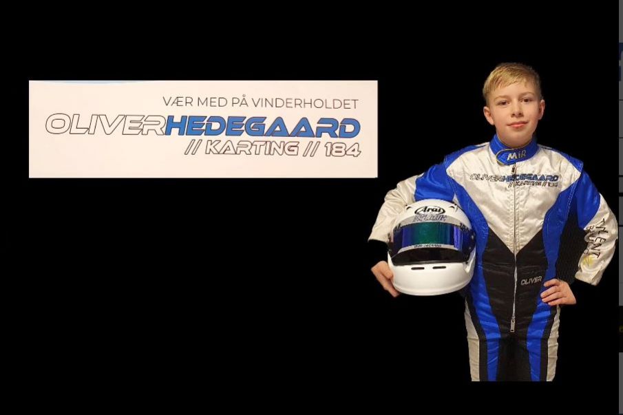 OLIVER HEDEGAARD KARTING!